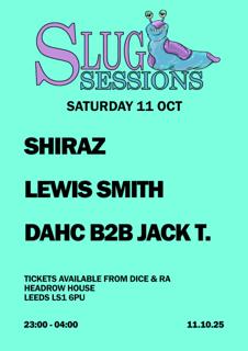 Stick To The Slug Presents Slug Sessions