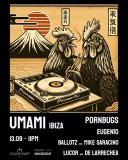 Umami Ibiza Presents: Pornbugs