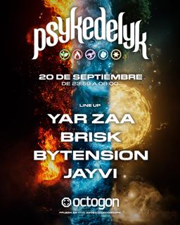 Psykedelyk The 5 Elements Of Psytrance - Yar Zaa - Brisk - Bytension - Jayvi