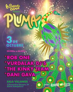 La Serpiente Cósmica Presenta: Pluma