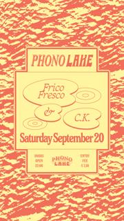 Phono Lake X Frico Fresco With C.K