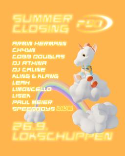 F90 Summer Closing