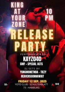 Yoto X King At Your Zone – Kayz040 Release + Feat. Guests