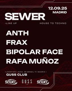 Sewer - Entrada + Barra Libre Gratis