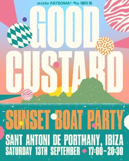 Sunset Boat Party X Good Custard