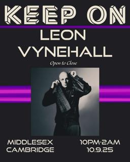 Keep On - Leon Vynehall (Open To Close)