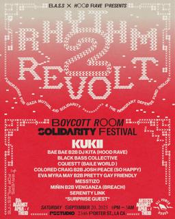 Rhythm 2 Revolt: Boycott Room Solidarity Festival