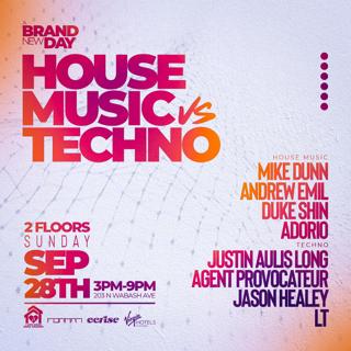 House Music Vs Techno. 2 Floors Of Music At Virgin Hotels
