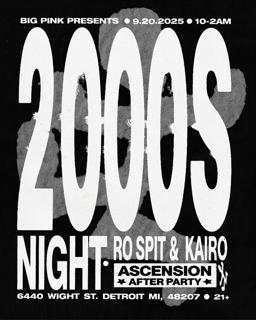 2000S Night: Ro Spit & Kairo (Hiphop + R&B)