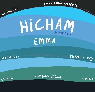 Sarah Tonin Presents: Hicham (Extended Set)