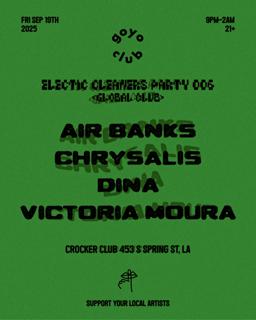 Goyo Club Presents Electric Cleaners Party 006 - Global Club
