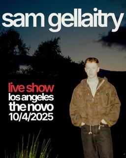 Sam Gellaitry Live
