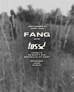 Fang Nyc X Tossd Nyfw After Party