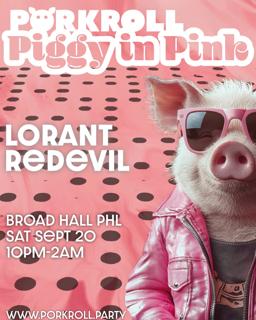 Porkroll Piggy In Pink