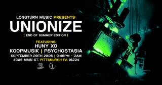 Longturn Presents: Unionize (End Of Summer Edition)