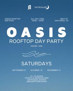 Oasis Rooftop Day Party