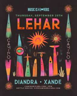 Music Is 4 Lovers Ft Lehar At Camino Rïviera - Rsvp For Guest List