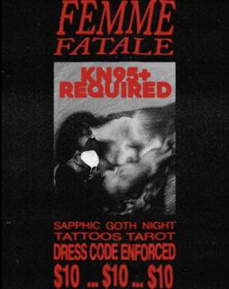 Femme Fatale: Sapphic Goth Night - Masked Edition