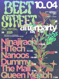 Beet Street Fall Festival 2025: Afterparty
