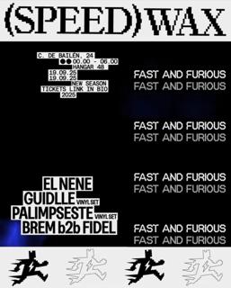Speed Wax: El Nene, Guidlle, Palimpseste, Brem, Fidel