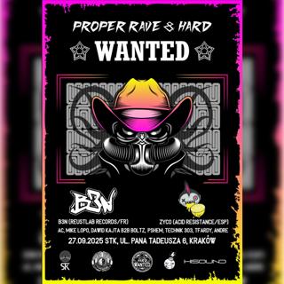 Zyco /Esp / B3N / Fr/ At 27.9 Proper Rave X Hard Wanted - Stk, Kraków