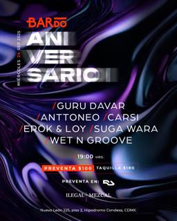 Bardo Aniversario Noche 1