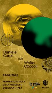 Daniele Carpi B2B Walter Coccoli