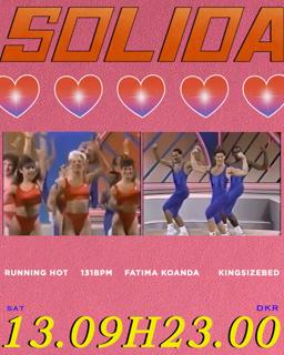 Solida // Running Hot (Love On The Rocks), 131Bpm, Fatima Koanda, Kingsizebed