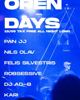 Transformator Open Days (Tax Free All Night Long)