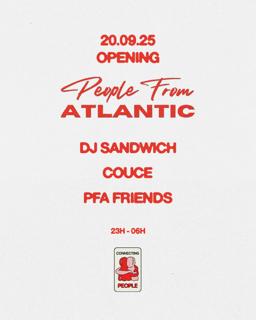 People From Atlantic (Free Entry Until 2Am)