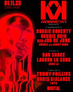Konnekt Halloween Presents Robbie Doherty - Job De Jong B2B Dennis Quin - Dan Shake + More