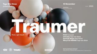 Tage Wie Diese With Traumer