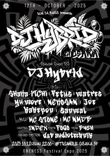 Run Da Bass Presents. Dj Hybrid In Osaka