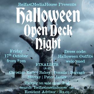 Belfastmediahouse Presents: Bmh Open Deck Night: Halloween Edition