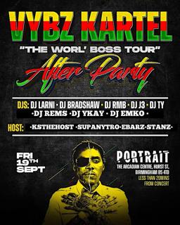 Vybz Kartel Concert After Party - Birmingham