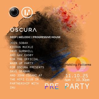 Free Pre Party For Oscura Presents Dave Seaman And John Cosani
