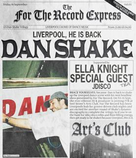For The Record Presents: Dan Shake, Ella Knight + Special Guest