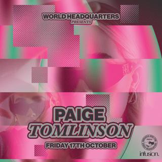 World Hq Presents Paige Tomlinson