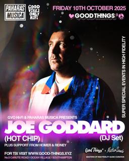 Paharas Musica Presents: Joe Goddard (Hot Chip) – Dj Set
