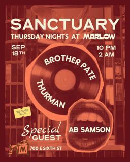 Sanctuary W/ Special Guest Ab Samson