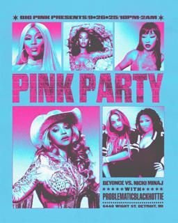 Pink Party: Nicki Vs Beyonce (Wear Pink = Free Entry)