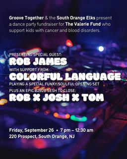 Dance Party To Benefit The Valerie Fund