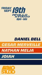 Apollo Studio W Daniel Bell, Cesar Merveille, Nathan Melja, Joiah