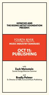 Fourth River Public Music Industry Seminars: Session 1: Publishing