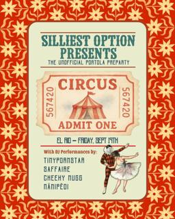 Silliest Option Presents - The Unofficial Portola Pre Party ($5)