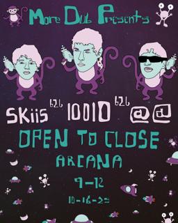 More Dub Presents: Skiis B2B 1Oo1O B2B @@