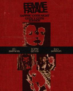 Femme Fatale: Spooky Sapphic Goth Night