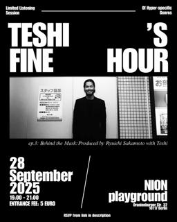 Tfh: Listening & Talk - Ryuichi Sakamoto Special