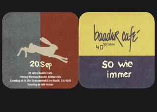40 Jahre Baader Café Straßenfest