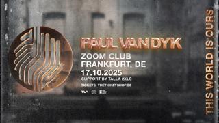 Paul Van Dyk At The Zoom Frankfurt